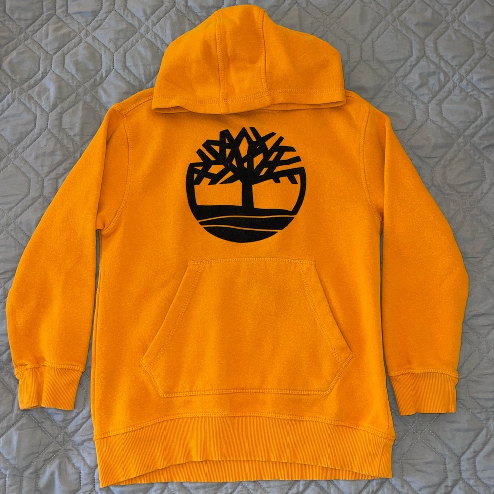 ***Super Cute*** NWOT orange hoodie sweatshirt by Timberland Youth M medium